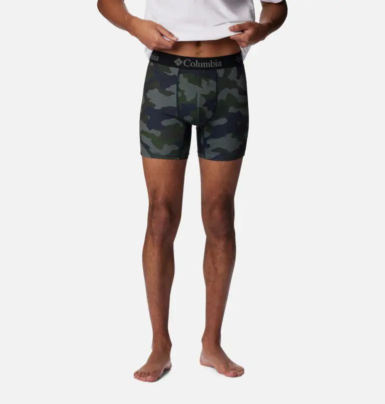 Columbia Men's Printed Strech Boxer Brief - 3 pack. 1