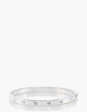 Set In Stone Hinged Bangle
