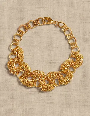 Alaya Chain Bracelet &#124 Aureus + Argent gold