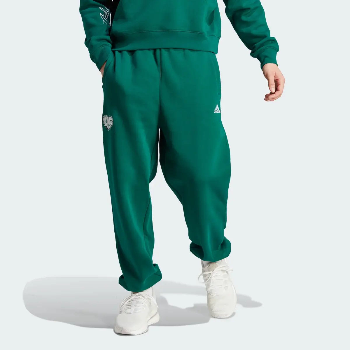 Adidas Pantalón Scribble Fleece. 1