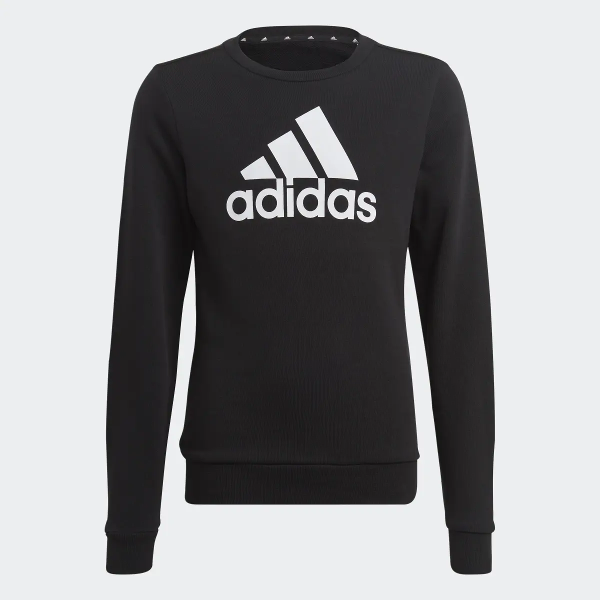 Adidas Essentials Big Logo Cotton Sweatshirt. 1