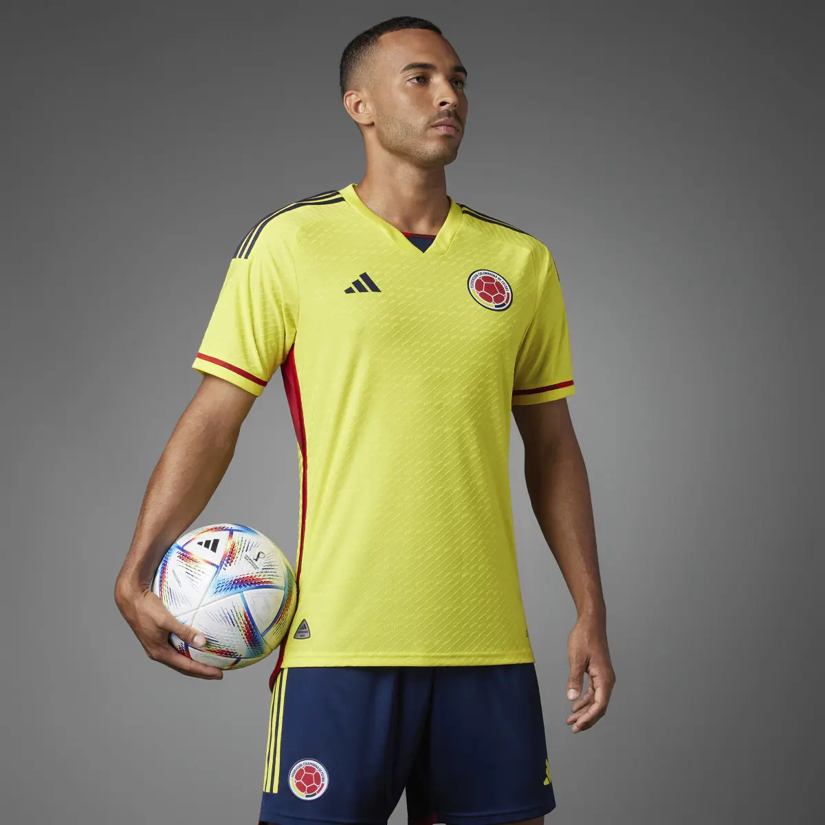 Adidas Colombia 22 Home Authentic Jersey. 1