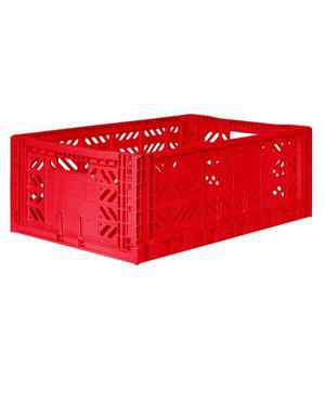 Aykasa 604022 Maxibox Red Katlanabilir Kasa