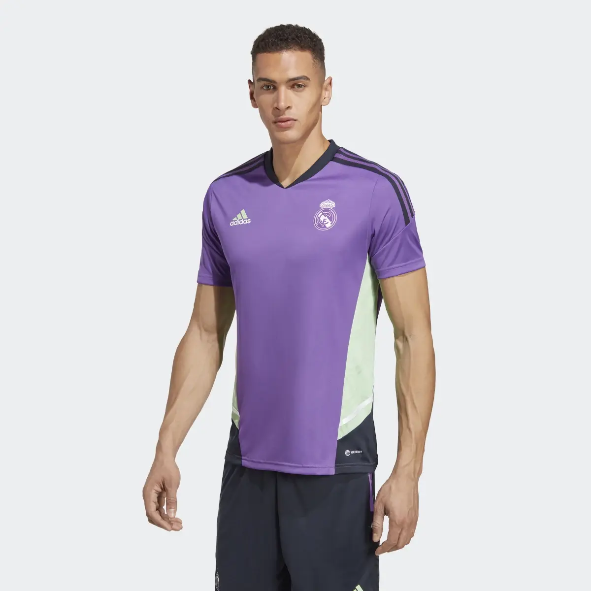 Adidas Real Madrid Condivo 22 Training Jersey. 2