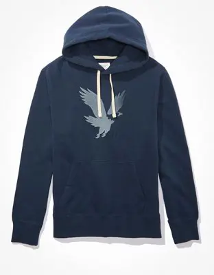 American Eagle Super Soft Graphic Hoodie. 1