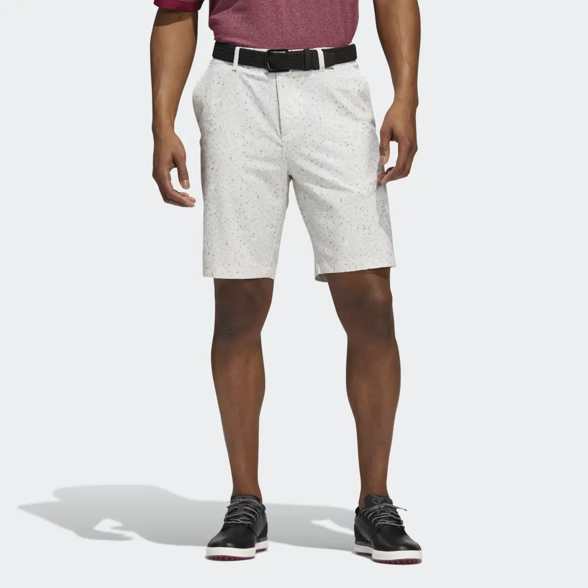 Adidas Ultimate365 Flag-Print Golf Shorts. 1