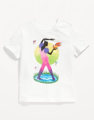 Project WE Matching Graphic T-Shirt for Toddler white