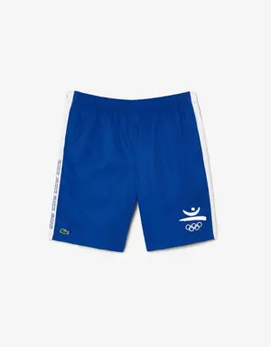 Shorts para hombre con estampado Lacoste Olympics