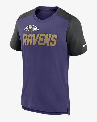Nike Color Block Team Name (NFL Baltimore Ravens). 1