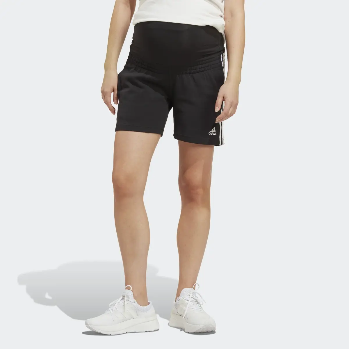 Adidas Maternity Shorts. 1
