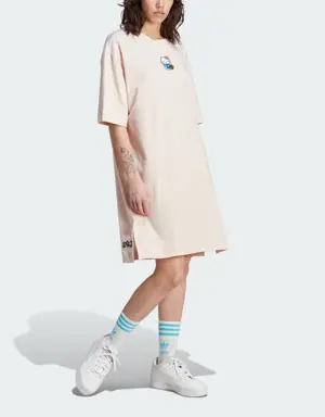 Vestido tipo Playera adidas Originals x Hello Kitty