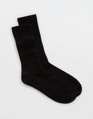 American Eagle Ribbed Crew Socks. 1