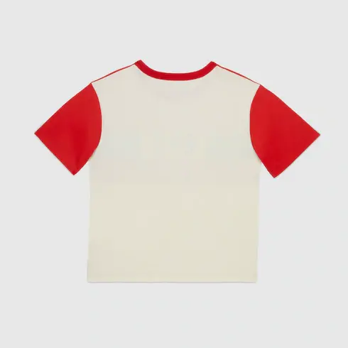 Gucci Children's cotton T-shirt with Web. 2