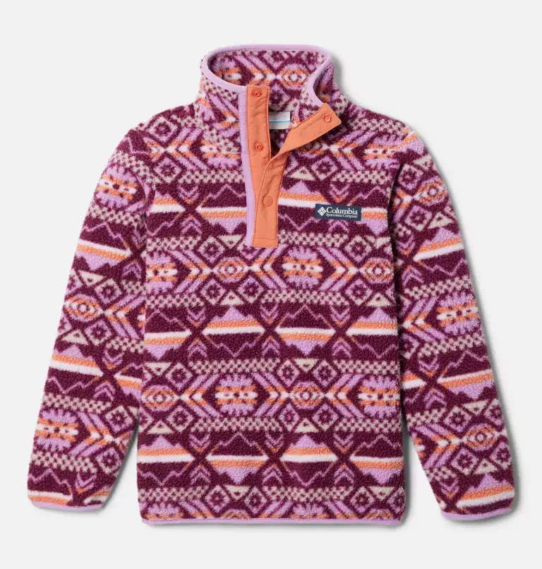 Columbia Kids' Helvetia™ Half Snap Fleece Pullover. 1