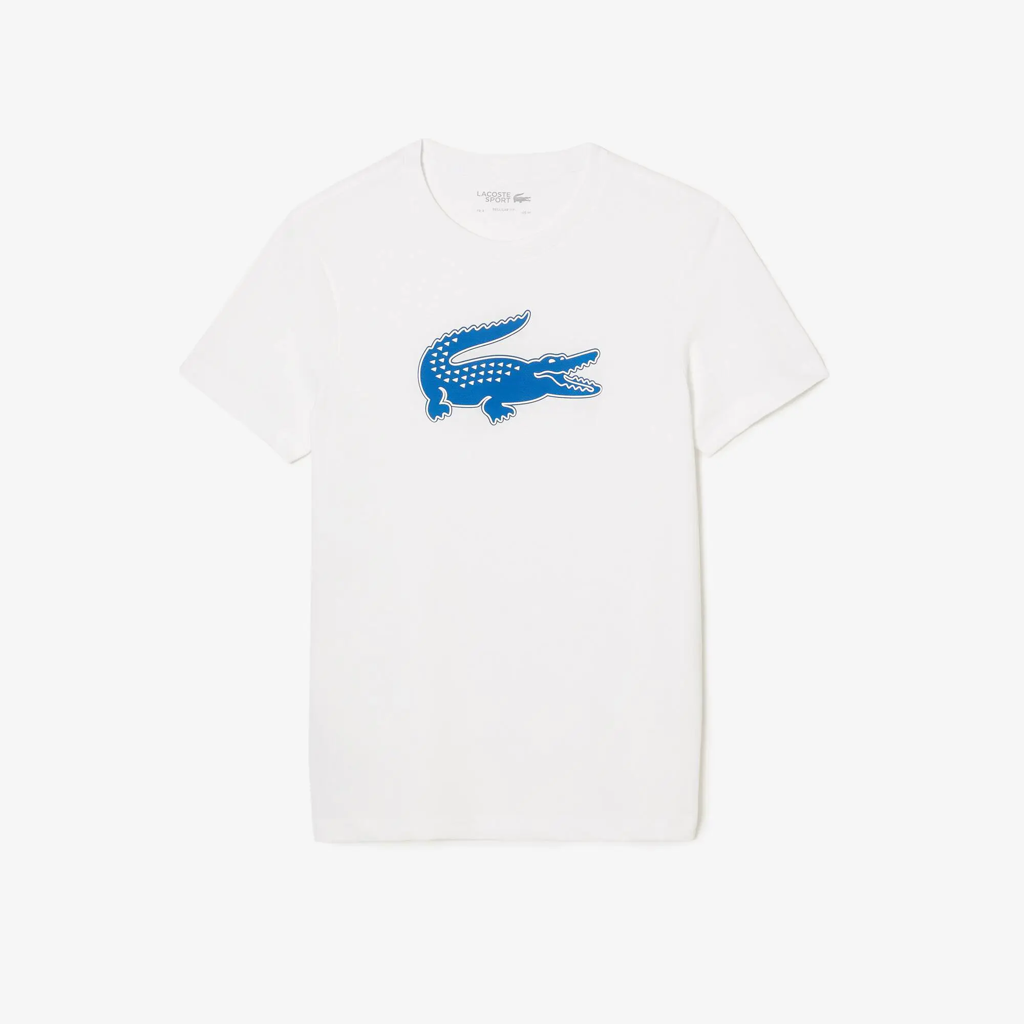 Lacoste Men's Lacoste SPORT 3D Print Crocodile Breathable Jersey T-shirt. 2