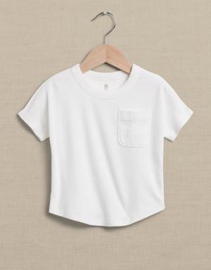 Banana Republic Essential SUPIMA® T-Shirt for Baby + Toddler white