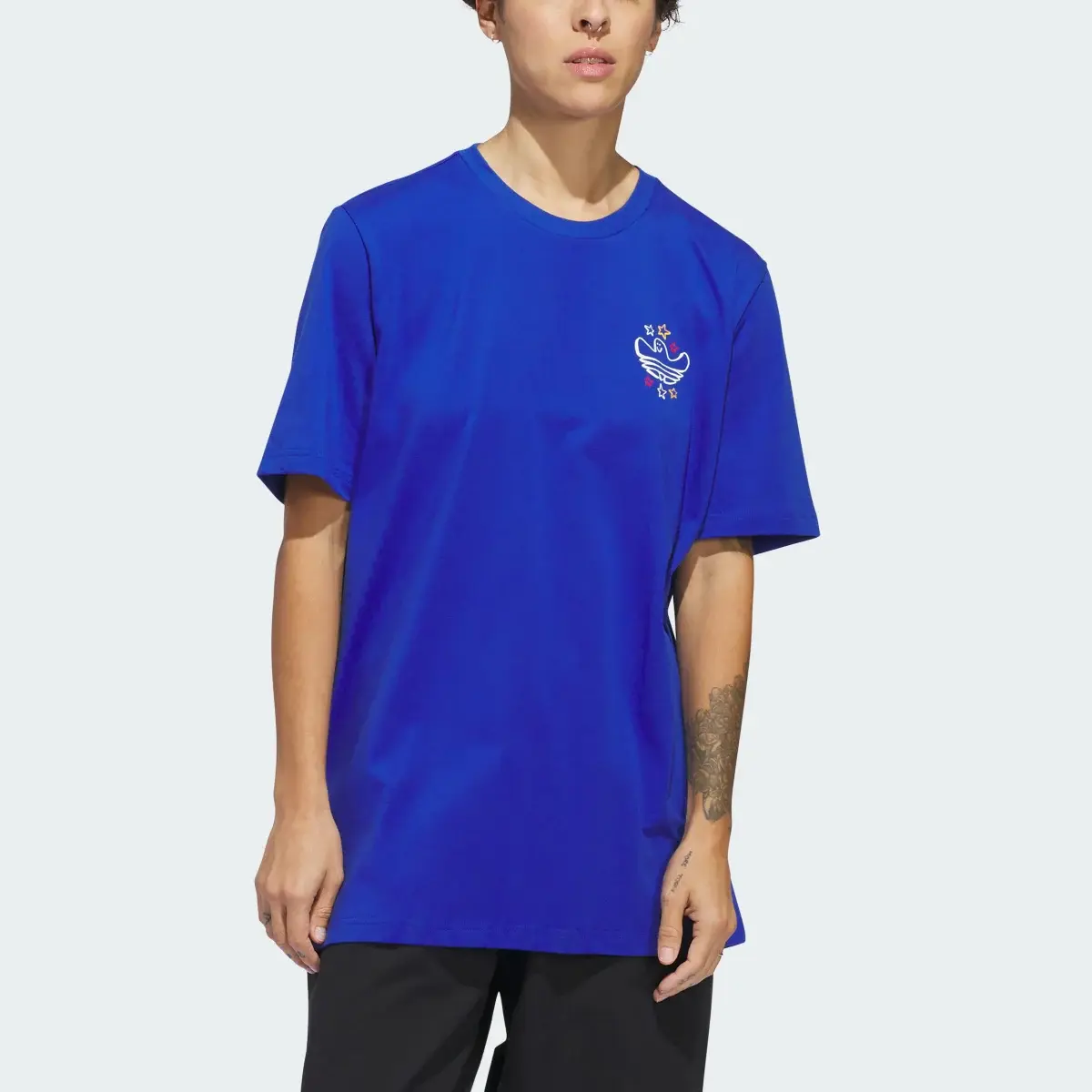 Adidas Shmoofoil All Star Short Sleeve Tee. 1