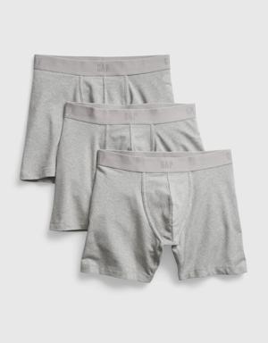 Gap 5" Boxer Briefs (3-Pack) gray