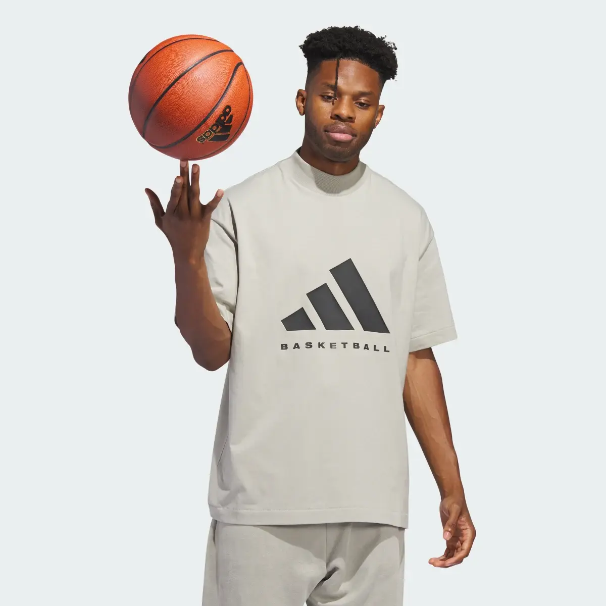 Adidas Basketball Tee. 3