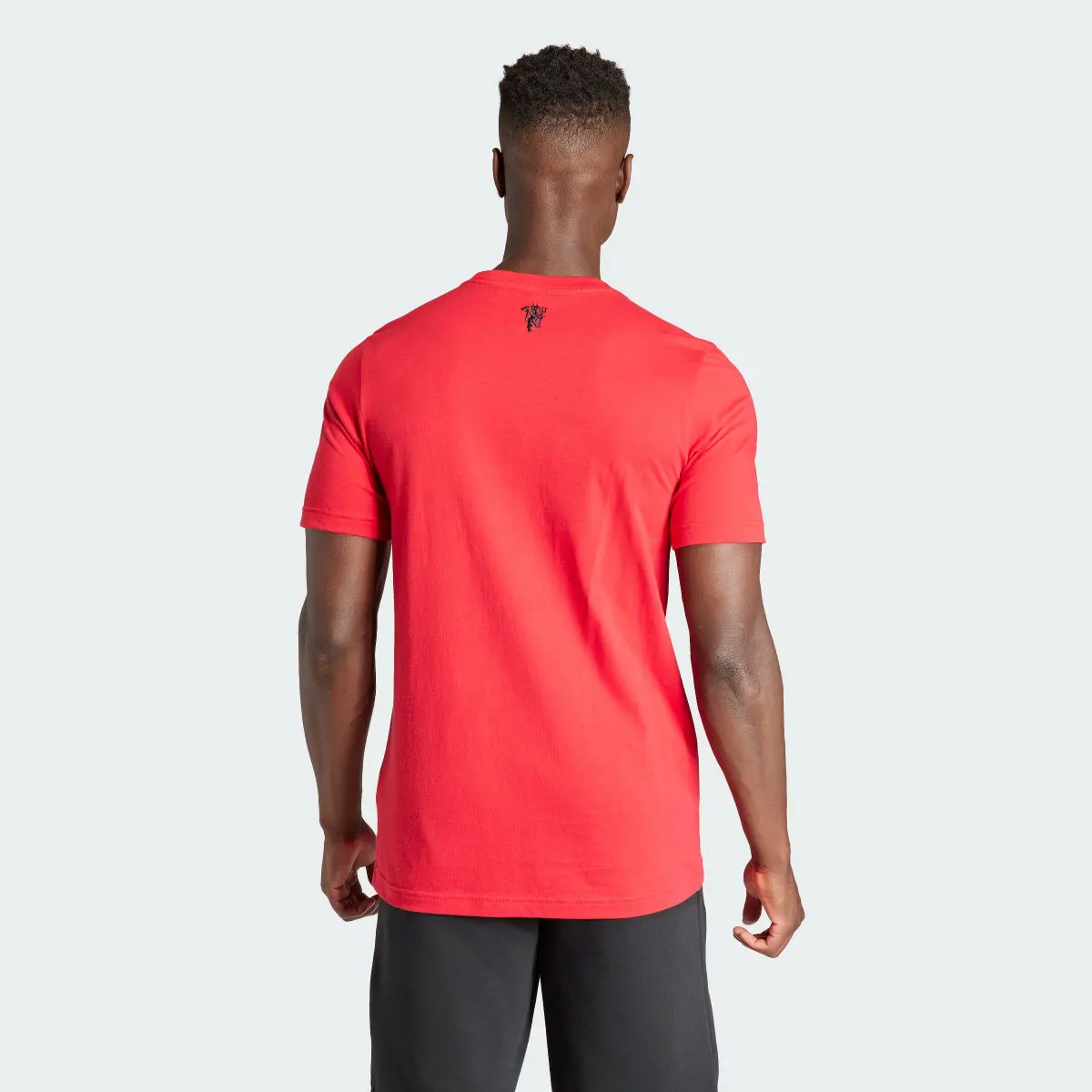 Adidas Manchester United Essentials Trefoil Tee. 3