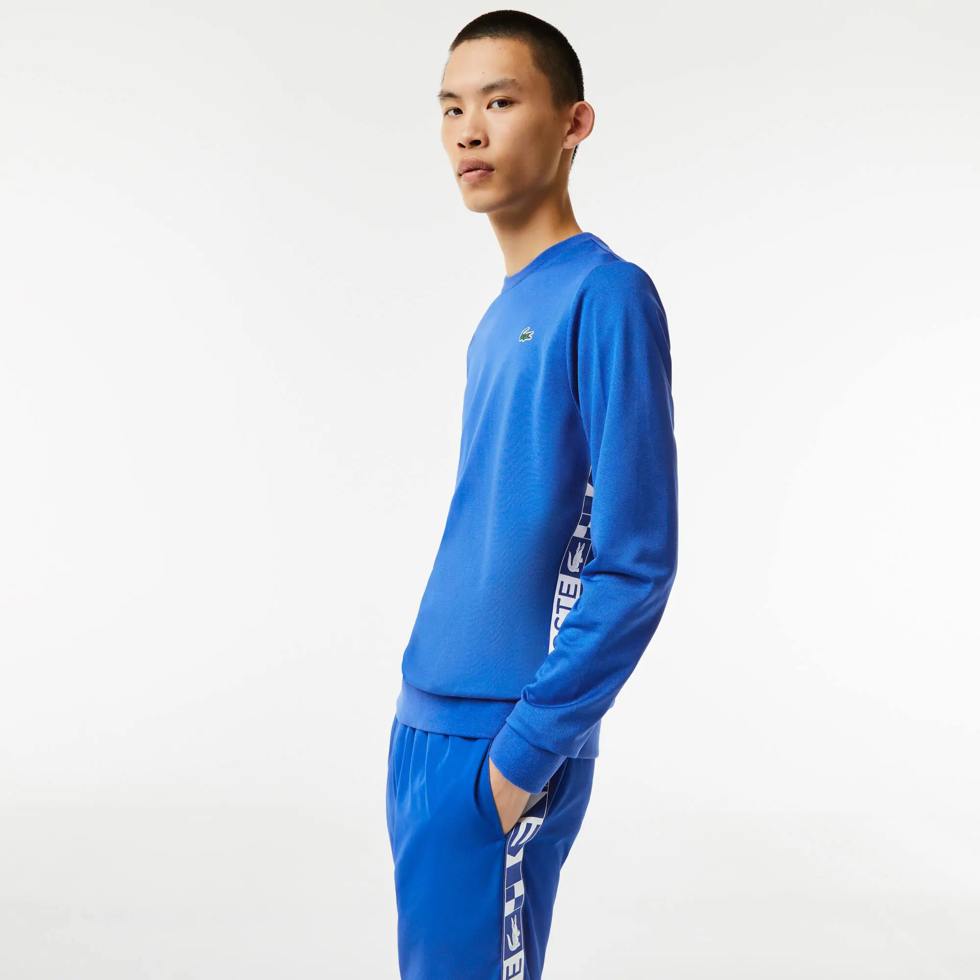 Lacoste Men's SPORT Printed Tennis Sweatshirt. 1