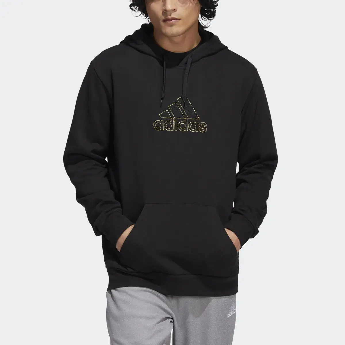 Adidas Embroidery Graphic Hoodie. 1