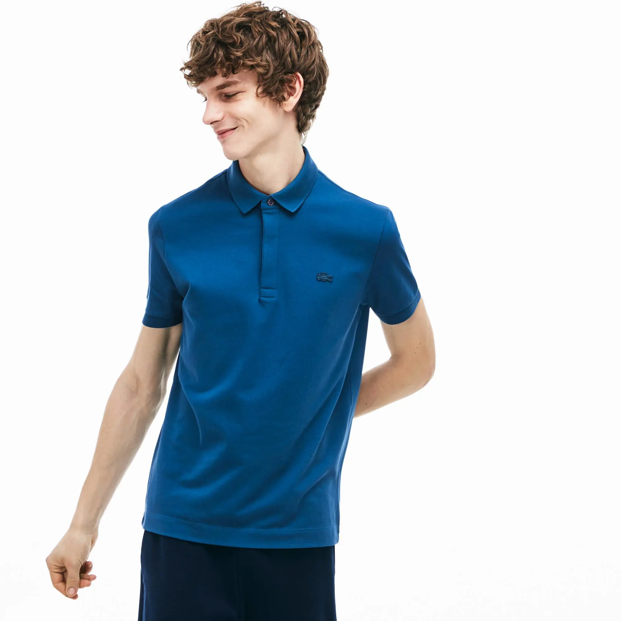 Lacoste Polo in piquè elasticizzato Smart Paris. 1