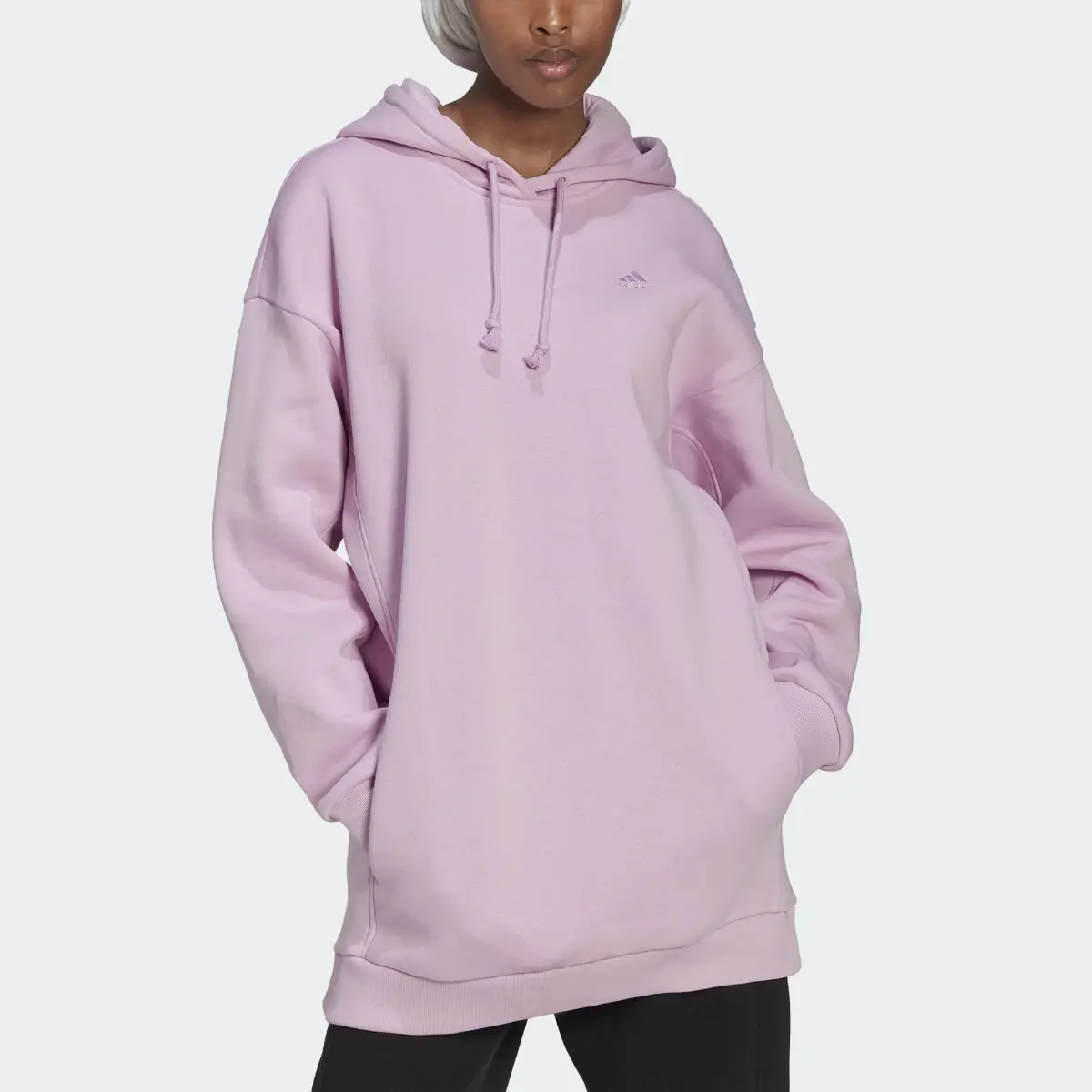 Adidas Sweat-shirt à capuche long molleton ALL SZN. 1