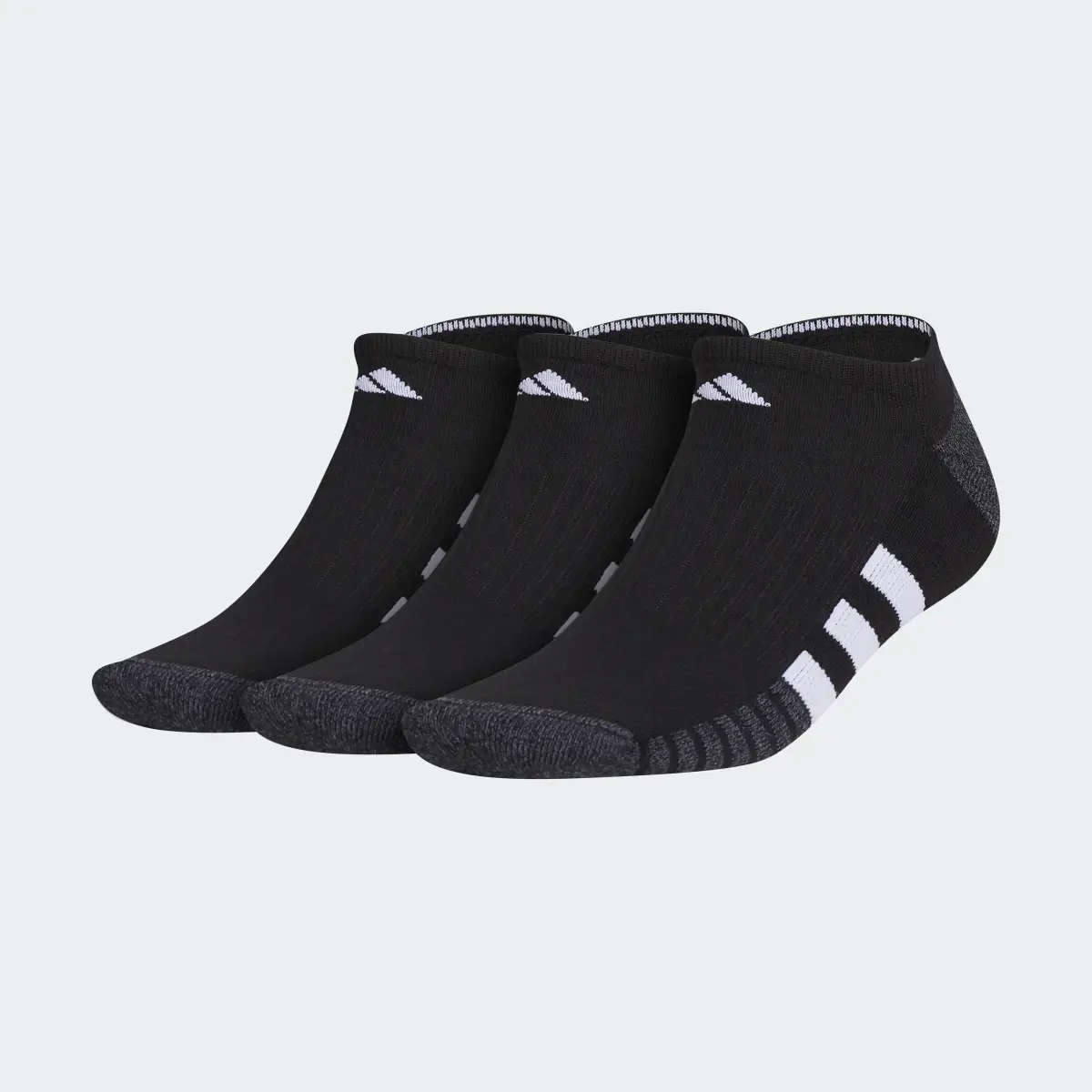 Adidas Cushioned No-Show Socks 3 Pairs. 2