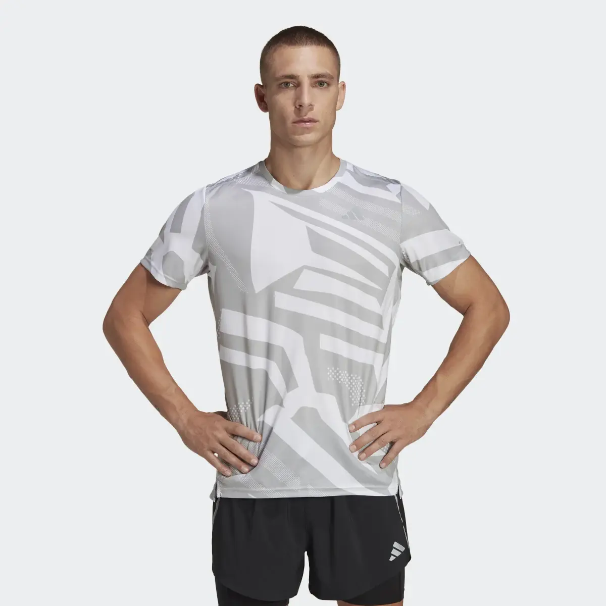 Adidas Own the Run Seasonal Tee. 2