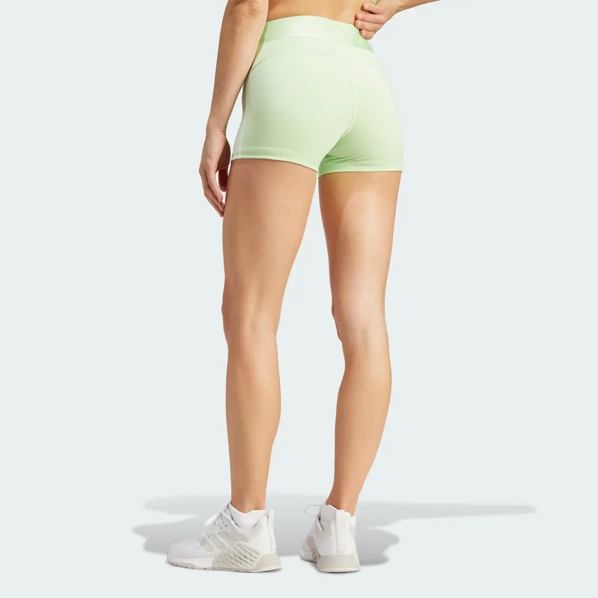 Adidas Hyperglam 3-Inch Leggings. 2 Adidas Hyperglam 3-Inch Leggings. 2