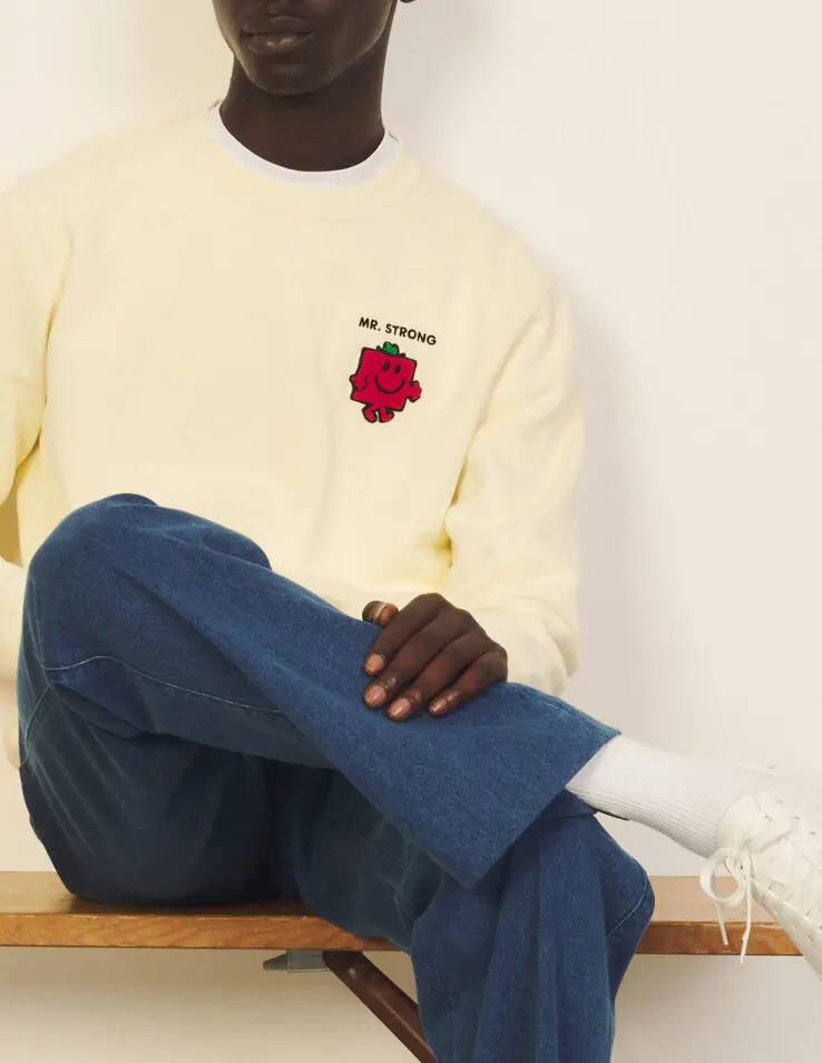 Sandro Cotton sweatshirt with patch. 1 Sandro Cotton sweatshirt with patch. 1