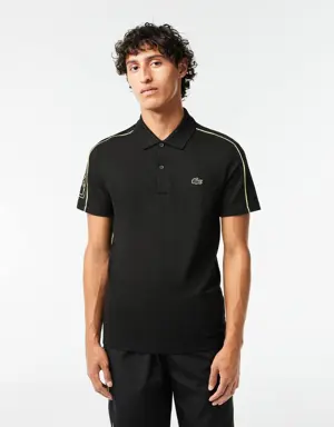 Lacoste Men's Slim Fit Tech Piqué Lacoste Movement Polo