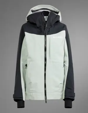Adidas Giacca Terrex Techrock 3L Post-Consumer Nylon RAIN.RDY. 3 Adidas Giacca Terrex Techrock 3L Post-Consumer Nylon RAIN.RDY. 3