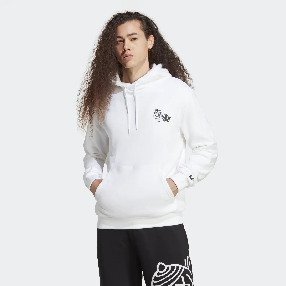 Adidas Sudadera con capucha Graphics Hack the Elite. 2