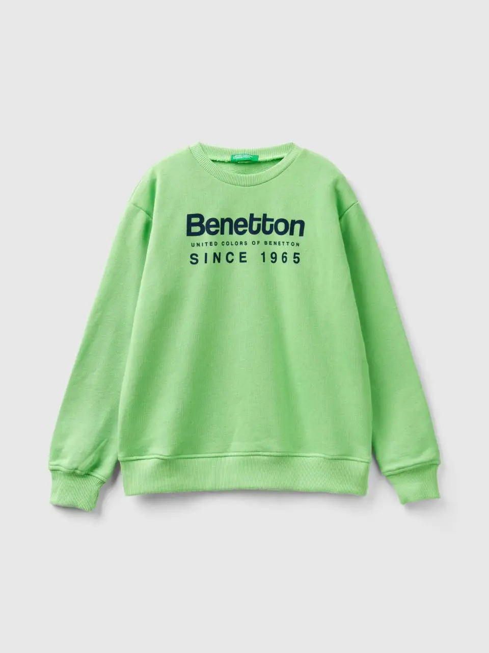 Benetton sweatshirt with logo print. 1