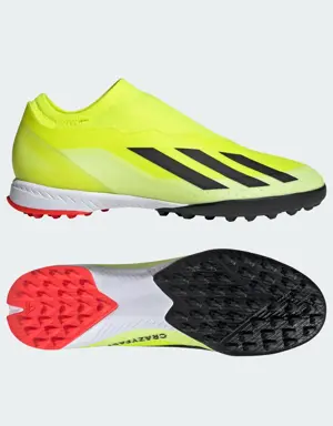 X Crazyfast League Laceless Turf Boots