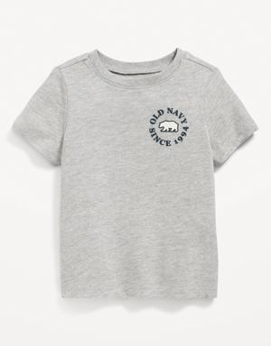 Unisex Short-Sleeve Logo-Graphic T-Shirt for Toddler gray