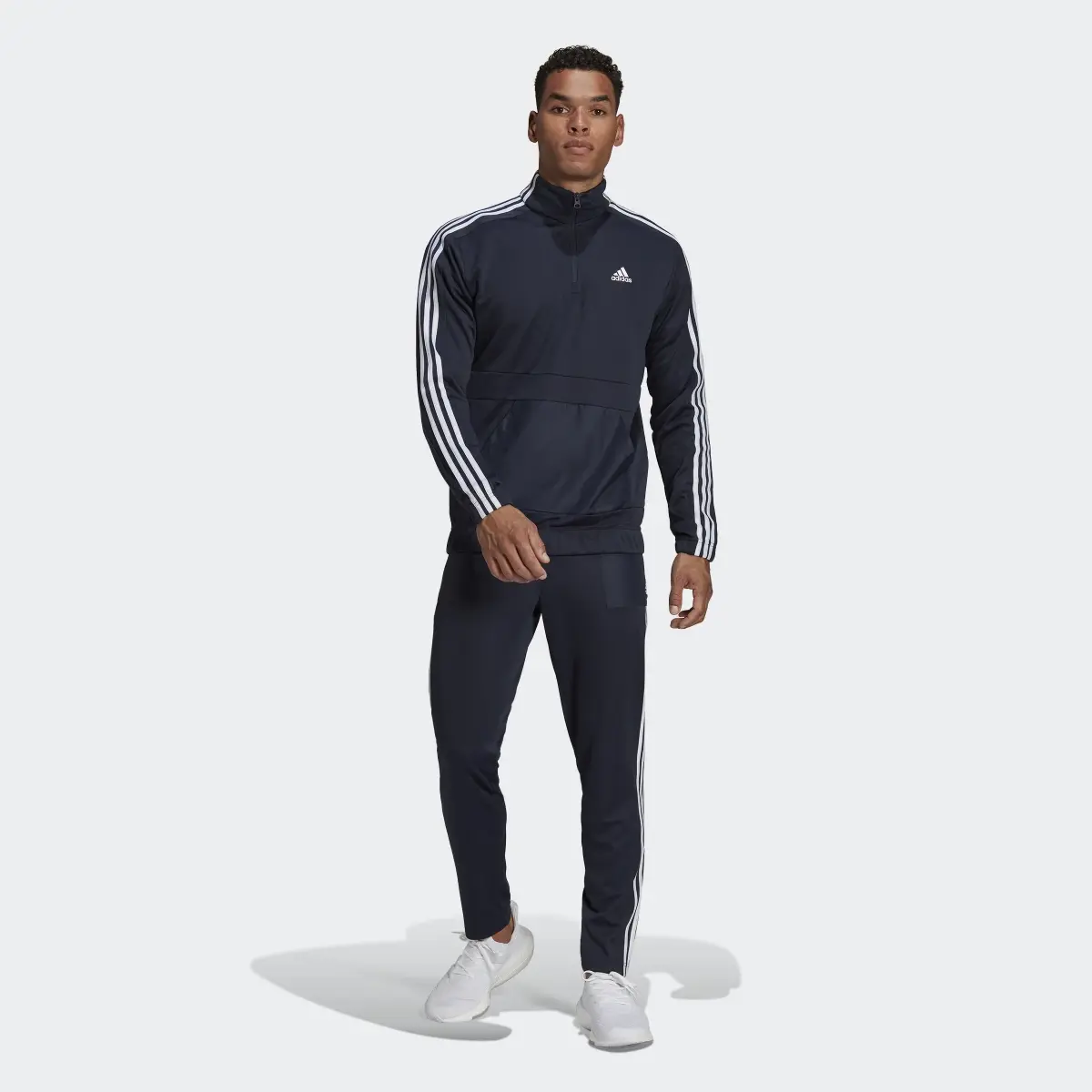 Adidas Survêtement AEROREADY Tricot Quarter-Zip. 2