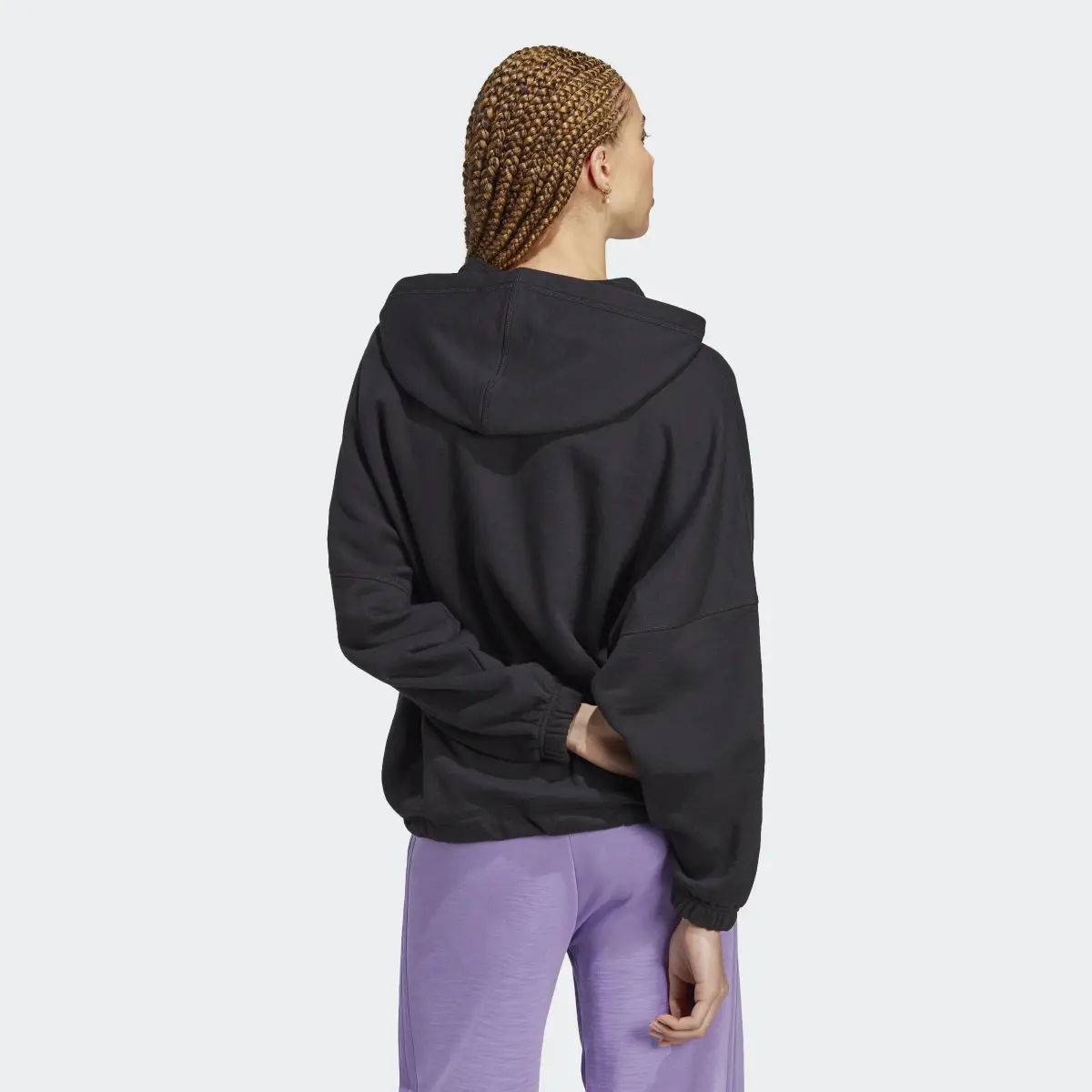 Adidas Sudadera con capucha Dance Oversized Versatile. 3