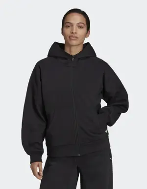 Sportswear Studio Lounge Fleece Hooded Full-Zip Sweatshirt