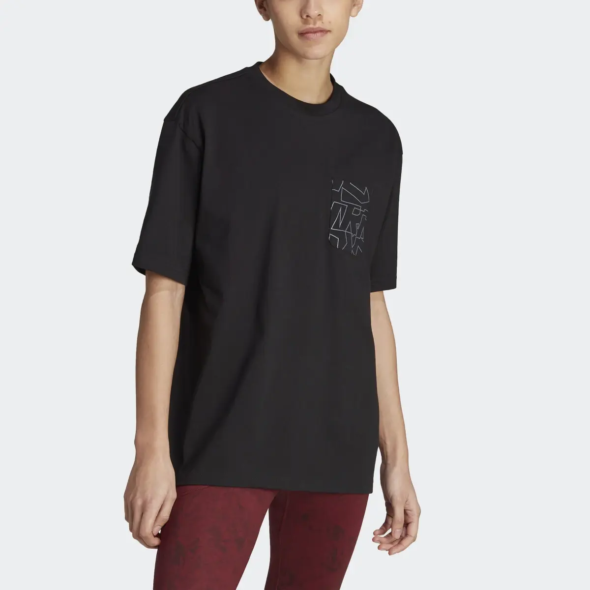 Adidas Terrex Graphic Pocket Print Tee. 1