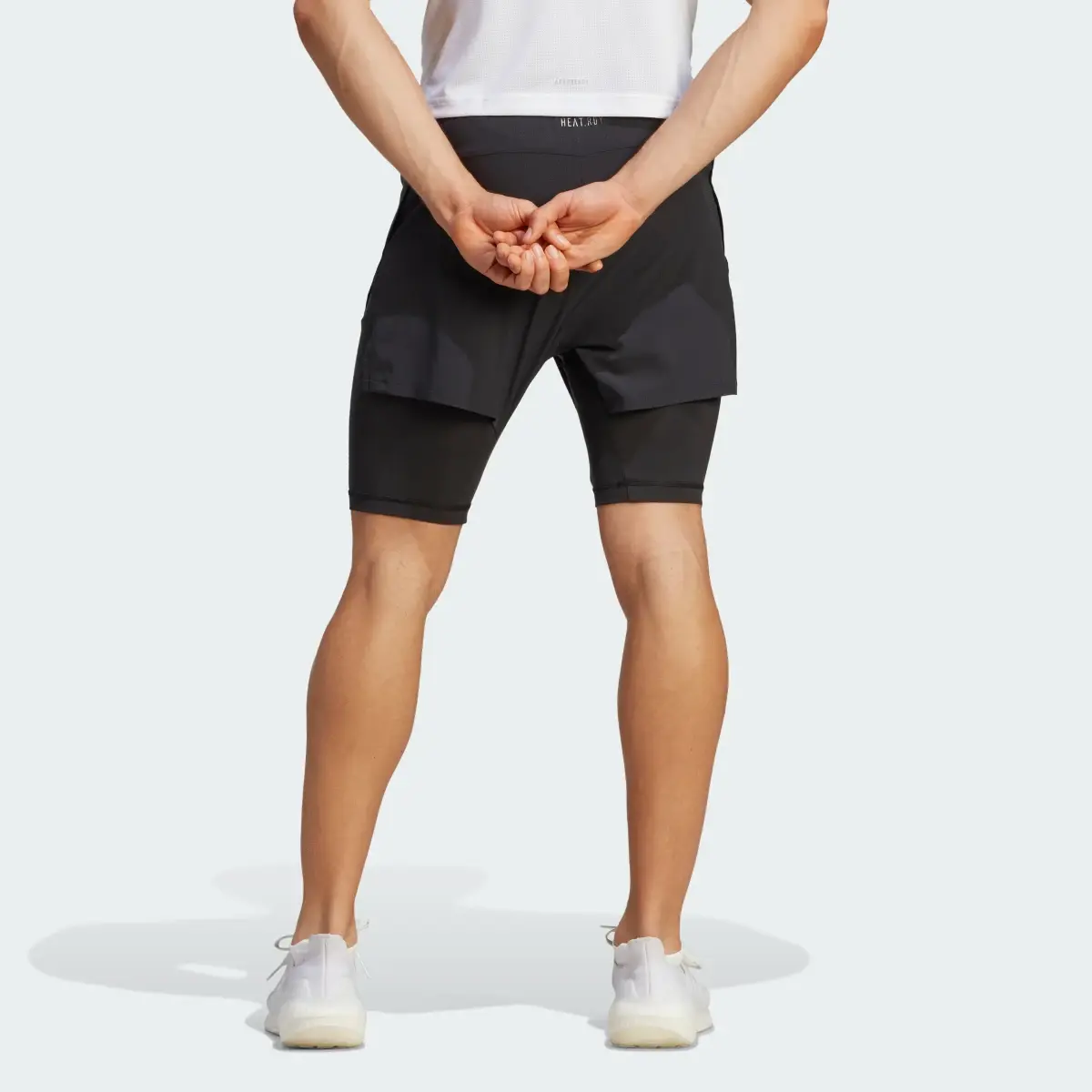 Adidas HEAT.RDY HIIT Elevated Training 2-in-1 Shorts. 2