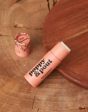 Poppy & Pout Pink Grapefruit Lip Balm