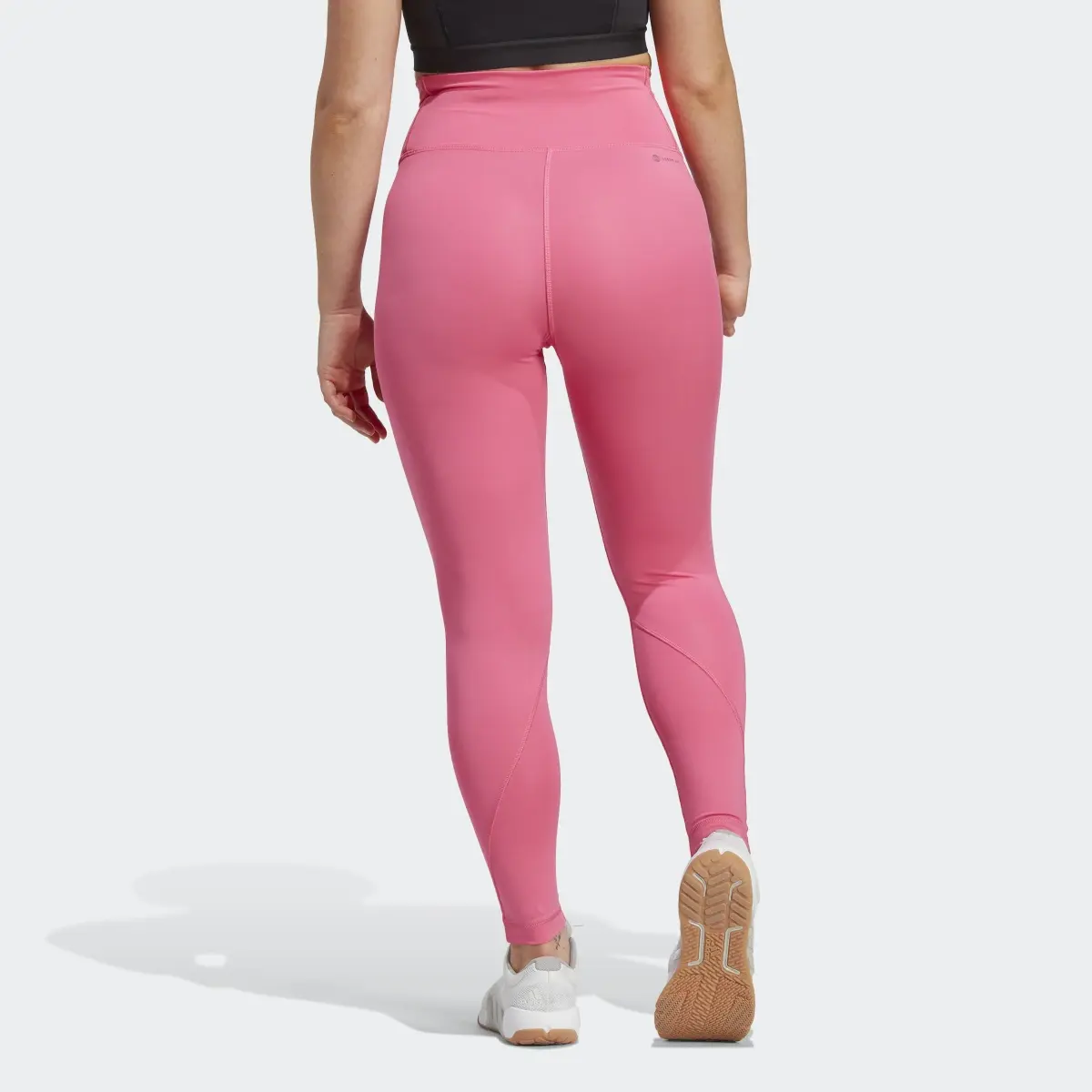 Adidas Tight 7/8 taille haute Optime Hyperbright Training. 2