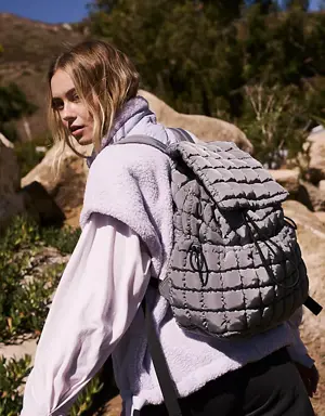 Quilted Hiker Backpack