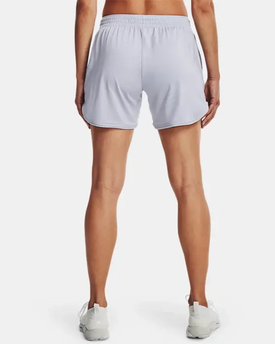 Under Armour Women's UA Knit Mid-Length Shorts. 2