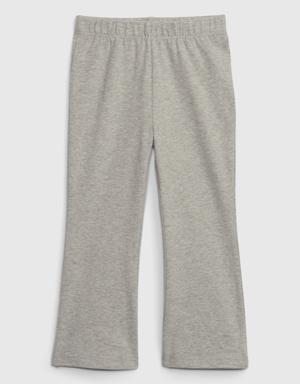 babyGap Cotton Mix and Match Flare Leggings gray