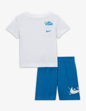 Sportswear Coral Reef Jersey Tee and Shorts Set