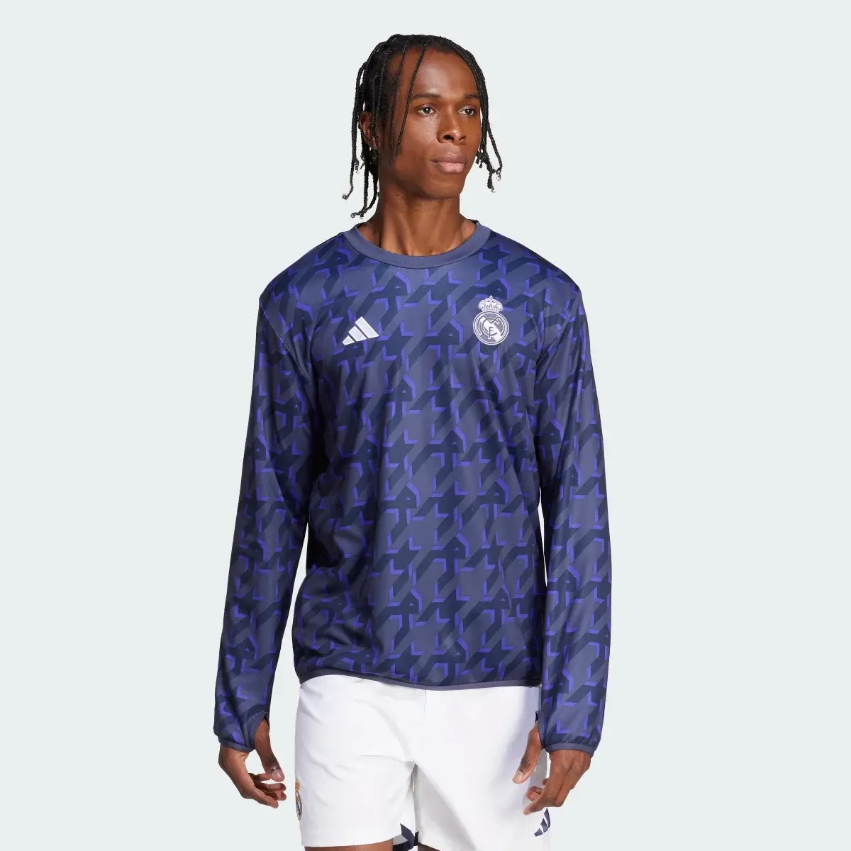 Adidas Real Madrid Pre-Match Warm Top. 2